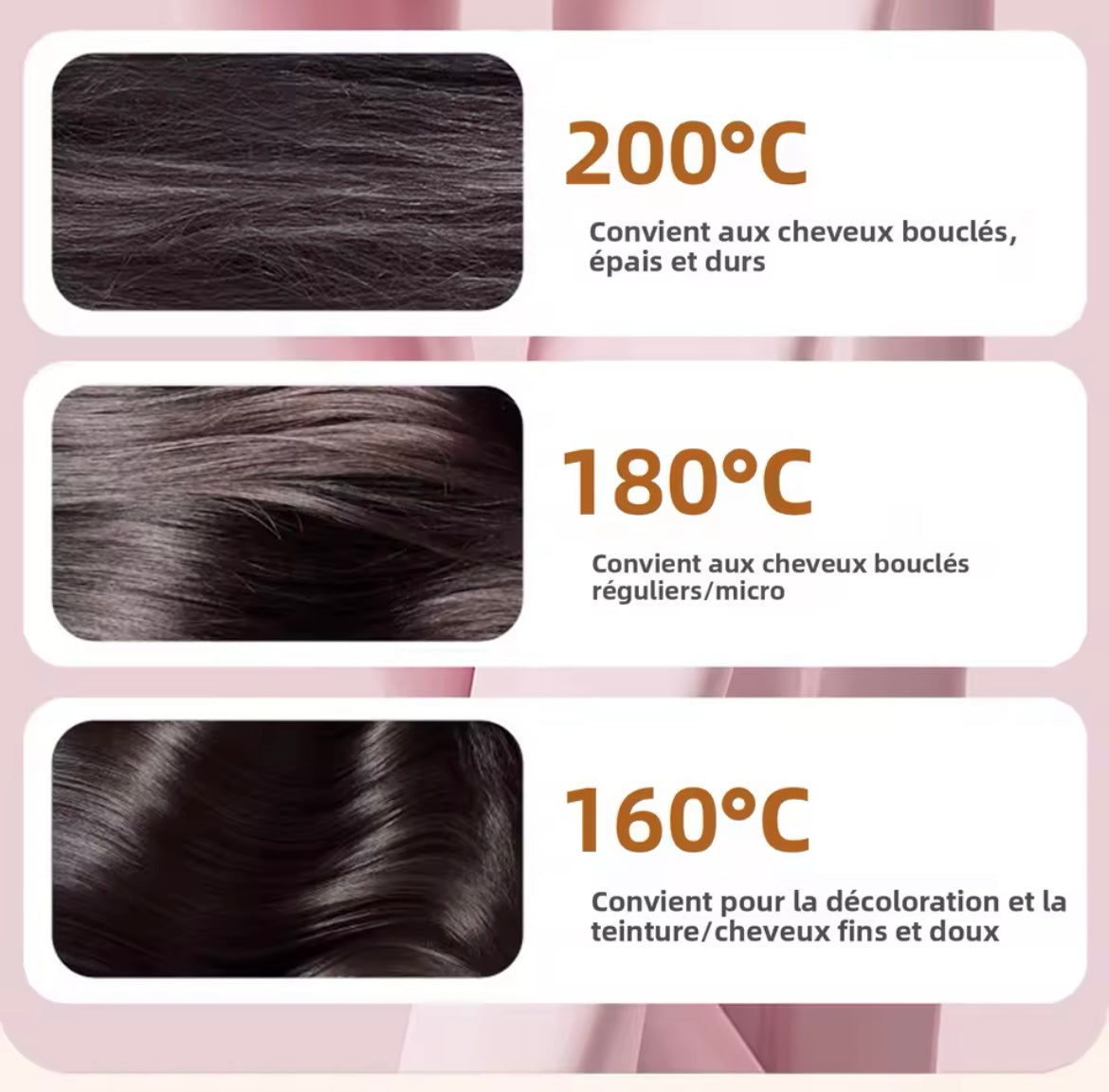 Shinesee SilkBrush™ brosse chauffante portable